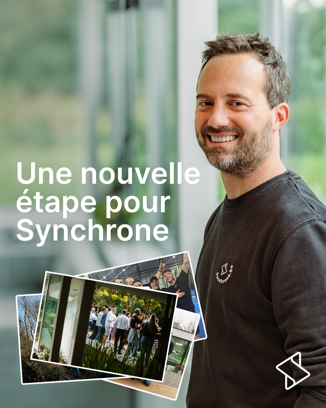 Nicolas Grégoire, propriétaire de l'agence digitale Synchrone